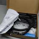 OurWarm 8.2FT & 6FT Balloon Arch Stand Kit, Black Half Arch Balloon Stand with Base for Floor, Free Bending Top Balloon Column Kit for Wedding Birthday Baby Shower Graduation Party Decorations