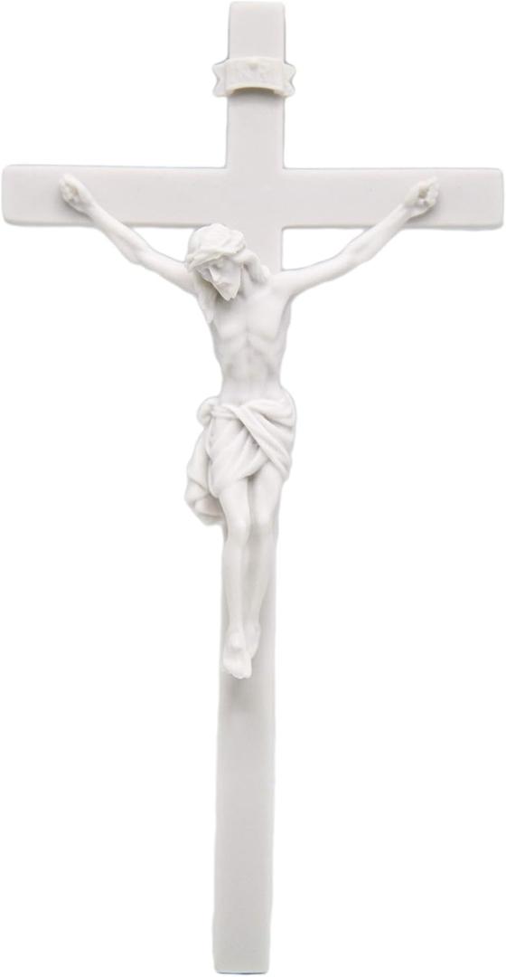 10 Inch Wall Hanging Crucifix Cross Jesus Statue Catholic Vittoria Made in Italy