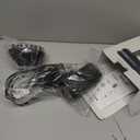 ANNLARY Hair Dryer with Comb | 1800W Blow Dryer with Diffuser for Curly Hair | Plasma Ionic Hairdryer for Frizz Control | Foldable & Protable Design for Travel | 6.5 ft ALCI Cord (Black)