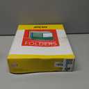 School Smart Smooth 2 Pocket Portfolio with Fasteners - 8 1/ 2 x 11 in - Pack of 25 - Assorted Colors