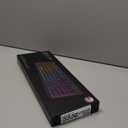 KLIM Chroma Wireless Keyboard  RGB Backlit Gaming, Rechargeable Battery, PC Keyboard, Durable & Water-Resistant, Compatible with PS4, PS5 & Mac - Black