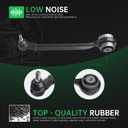 Front Lower Forward Control Arm and Ball Joint Assembly (For RWD;3.6L and 5.7L) Compatible With 11-19 Chrysler 300 /Dodge Challenger Charger AUQDD K622224 K622225 Left Right 2Pc Set Suspension