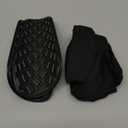 Northdeer Soccer Shin Guards for Kids Adults. Sleeves with Optimized Insert Pocket - Protective Soccer for Boys Girls Men (M (4'7"-5'3"), Shin Pads 1 Pair + Sleeves 1 Pair, Black)