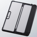 Elecom TB-MSP9HVCKFBK Surface Pro 9 Surface Pro 9 with 5G, Hybrid Case, Protective Cover, Flap, Shock Absorption, Stand & Keyboard Compatible, Black