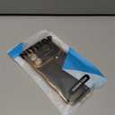 NITITOP Compatible with Samsung Galaxy S23 Plus Case with Kickstand Strap Cute Luxury with Love Heart Plating Pattern Wave Frame Women Girls Men Raised Camera Shockproof Protection Cover-Black