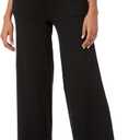 The Drop Women's Cynthia Wide Leg Sweater Pant (Black), S