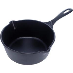 Victoria Cast Iron Saucepan, Cast Iron Melting Pot, Made in Colombia, 2QT