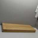 12" Deep Walnut Floating Shelves,Over Toilet Long Wall Mounted Modern Farmhouse 36 inches,Wall Shelves with Invisible Brackets for Bedroom, Bathroom, Living Room, Kitchen, Set of 1