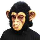 Animal Mask Monkey Mask Novelty Halloween Costume Party Animal Head Mask Chimp