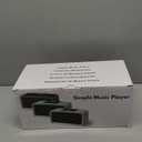 Lamborsafe One-Button Music Player for Seniors, Simple Music Player for Elderly & Dementia Patients, MP3 Player Device with 32GB TF Card, Gift for Alzheimers, Visually & Mobility-Impaired (Cyan)