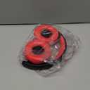 iClever BTH22 Kids Bluetooth Headphones, 60H Play Time, 74/85 dBA Safe Volume, Bluetooth 5.4, USB C, Over Ear Kids Headphones Wireless with Mic AUX Cord for iPad/Tablet/Travel/School, Red