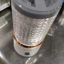 Electric Citrus Juicer, Rechargeable Portable Cordless Juicer with with USB Cable and Cleaning Brus, One-Touch Button, Juice Squeezer for Oranges, Lemons, and Limes, White