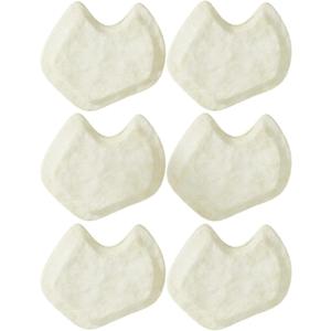 Premium Dancers Pads for Ball of feet Pain - Sesamoiditis Pads - Made in USA - 1/4" Thick Adhesive Skived Felt - 12 Pieces - Right Foot