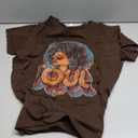 70s Funk Afro Soul Retro Vintage 70s Retro Soul tee T-Shirt, Size: L
