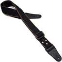 Adjustable Pure Cotton Electric Guitar Strap Belt for Acoustic Guitar Bass Musical Instrument Accessories (Black)