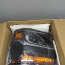 Headlight Assembly Compatible with Chevy Silverado 1500 2016 2017 2018 (Hid/Xenon Model) Factory Replacement Head Light Lamp Black Housing Right Passenger Side