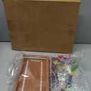 17 Pcs Interchangeable Holiday Season Sign Fall Thanksgiving Christmas Winter Night Light Shadow Box LED Welcome Wood Sign for Table Decorative Wooden Seasonal Decorations Ornament Gifts