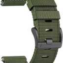 Rugged Nylon for Garmin Instinct 2/2X/3 Watch Band 45mm 50mm,Durable Breathable Wristband for Garmin Instinct Standard/Solar/Tactical/tide/Esports/Solar Tactical Band