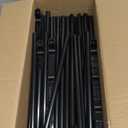 LANTEFUL 10 Tiers Shoe Rack 50 Pairs Large Capacity Tall Shoe Organizer Sturdy Shoe Storage with Two Hooks Space Saving Metal Wide Shoe Rack for Closet, Entryway, Bedroom, Black (10 Tier-61.2" High-34" Wide)