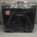 SwissGear 7895 Premium Rolling Garment Bag, Bonus Hanging Feature, Men's and Women's, 24-Inch Luggage - Black