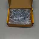 ELEAD 105-Piece 2 Inch Pegboard Hooks, Heavy Duty Peg Board Organizer Accessories, Peg Board Tool Hangers Fit for 1/4" and 1/8" Pegboard Hanging Tools Garage, Workshop, and Craft Storage