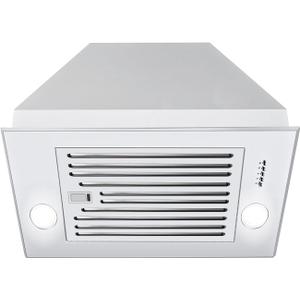 Range Hood Insert 24 inch, Built in Kitchen Hood 600CFM, Ducted/Ductless Convertible Stove Hood with Stainless Steel Baffle Filter, Vent Hood Insert w/ 3 Speed Fan, 2PCS Replaceable LED Lights