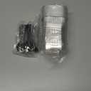 Ksmxos 25 Pack Square Mini Cake Pans with Lids,Mini Loaf Pans with Lids,Aluminum Foil Baking Cups,Disposable Ramekins Cupcake Cups,Dessert Cups for Wedding Birthday Party Picnics,5oz (Silver)