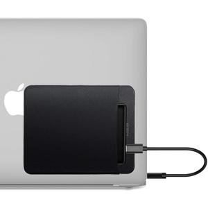 ESR Portable External Hard Drive Carrying Case, Pouch Holder for Computer Accessories, Sleeve Storage Organizer for Battery Pack, Wireless Mouse, Cables, and Earphones - Black