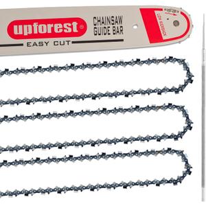 14 Inch Bar and Chain Combo - 3/8" LP Pitch 52 Drive Links Fits Husqvarna 120, Echo CS-310, Ryobi RY3714 and More Gifts for Men, Father's Day Gifts for Dad (3 Chains+ 1 Bar) (AF14052BQ1L)