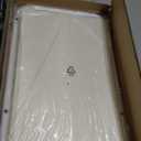 3-Tier Baby Diaper Caddy Cart Organizer,Mobile Nursery Storage Cart with WheelsWith 2 Dividers & 14 Mesh Pockets Durable Metal Utility Cart for Nursery, Bedroom, Bathroom Essentials Organization (White)