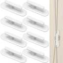 8 Pieces Blind Cord Twister Safety Hooks Adhesive Blind Cord Holder Window String Holder Child Proofing Wind Up for Home Office Kindergarten Use