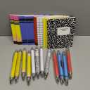 Thenshop 24 Pcs Teacher Appreciation Gifts Bulk Teachers Notebook Pens Bulk End of Year Thank You Gifts for Teacher Employee Team Coworker Nurse Staff Office Supplies(24 Pcs,Colorful)