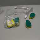 3 PCS Dish Wand with 6Pack Replacement Dish Wand Sponges,Dish Brush Pads Kitchen Cleaning Sets for Kitchen