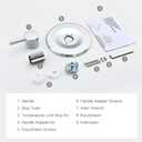 Shower and Tub Trim Kit, Compatible with Moen Posi-Temp Valve, Chrome