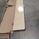 Flash Furniture Amara 72" x 12" x 12" Birchwood Bar Top Riser with Folding Silver Legs, Wooden Foldable and Portable Riser for Event and Bar Tables