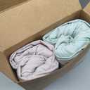 KeaBabies 2-Pack Organic Crib Sheets for Boys, Girls - 52x28 Fitted Crib Mattress Sheet Neutral, Breathable Jersey Cotton Cover for Baby Bed, Toddler Mattress, Soft & Cute Prints (Sage)