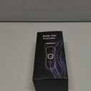 Bekhic Manscape Groin & Body Hair Trimmer for Men  Waterproof Pubic Hair Shaver & Ball Groomer with LED Light  No-Nick Ceramic Blade, 90-Min Runtime, Cordless Wet/Dry Clipper for Sensitive Skin (Black)