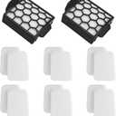Vacuum Filter Replacement for Shark Pet ZU102 ZU100 Pet Pro ZU60 ZU62 Swivel Pro ZU51 NV151 NV150 CU50WM Pet Plus NV251 NV255 Navigator Rotator Upright Vacuum, Part 1238FT60 1239FT60