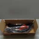 Firewood Rack - 25 inch Outdoor Indoor Metal Firewood Holder With Thickened Trapezoid Base-Double Coated Waterproof Rustproof Fireplace Firewood Stand, Black