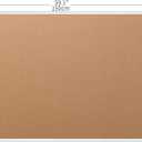 VIZ-PRO Large Cork Bulletin Board, 60 X 48 Inches, Wall-Mounted Corkboard with Silver Aluminum Frame for School, Office, and Home 5' X 4'