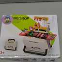 Kids Fun Toys Portable BBQ Grill Play Set for Toddlers Ages 3-8 - Realistic Outdoor Pretend Cooking Toy with 51PCS, Camping Kitchen Pretend Play for Boys Girls