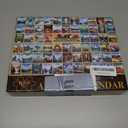 National Park Puzzle Advent Calendar 2025 Adults Teen, 1008 Pieces Coutdown to Christmas Calendar with 63 Travel Poster Landscape Jigsaw Puzzle Xmas Surprise Gifts for Family Friends