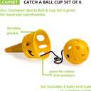 Champion Sports Scoop Ball Game: Classic for All Ages Outdoor Party Gear for Lawn, Camping & Beach (6")