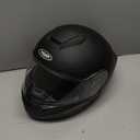 Full Face Motorcycle Helmet WS-607 DOT Approved Motorbike Racing Street Bike Helmets for Adults with Visor (Large, Flat black BB)