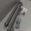 2-Pack Retractable Baby Gate for Stairs-33Height, Expands up to 55Width-Safety Gate for Infants, Toddlers, Dogs & Pets-Easy Install, Secure Closure, Gray Mesh Design for Indoor & Outdoor Use, Gray, 33x55 Inch (2 Pack)