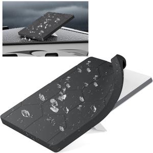 Starlink Mini Protective Cover Case, Hailproof Liquid Silicone Protective Case for Starlink Mini Dish, Starlink Minis Accessories Waterproof Shockproof Portable for Outdoor Camping, Black