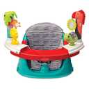 Infantino 3-in-1 Grow-with-Me Discovery Seat and Booster, Baby Activity Seat, Booster Seat for Dining Table with Removable Tray