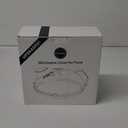 Microwave Splatter Cover for Food, Upgraded Microwave Cover with Water Steamer, Integrated Handle, Plate Covers, Splatter Guard, Cookware Lid, House Essentials for Gift, 10 Inch (Grey)