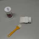 6.35 Fl Oz White Touch Up Paint, White Paint for wood, Doors, Cabinets, Furniture & Metal Surfaces, Quick-Drying Formula, Easy Application