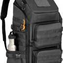 kokkoya Lightweight Tactical Backpacks with Laptop Compartment for Men 40L EDC MOLLE Military Style 17 in Computer with Cup Holder Travel Hiking Daypack